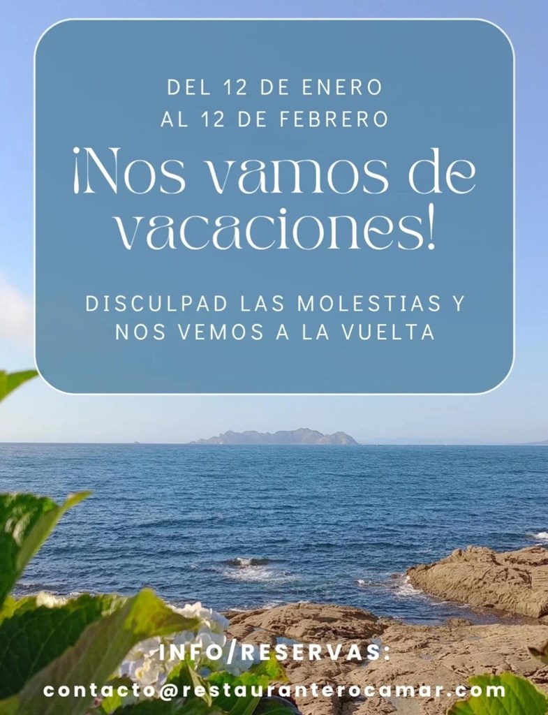 ¡ Nos vamos de Vacaciones !